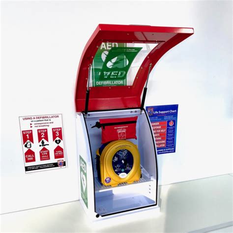 Defibrillator Aed Heartsine P Alarmed Wall Cabinet Bundle