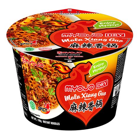 myojo dry instant bowl noodle mala xiang guo ntuc fairprice