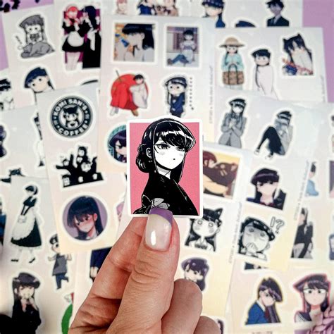 Bulbacraft Pcs Anime Stickers Anime Manga Stickers Anime Merch Anime