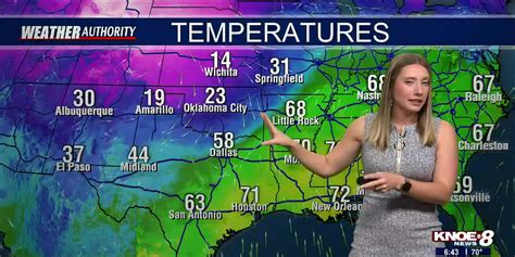 KNOE Thursday Morning Forecast With Meteorologist Sheena Martin