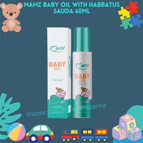 MAMZ BABY OIL HABBATUS SAUDA BATUK BERKAHAK SELSEMA BABY KEMBUNG PERUT