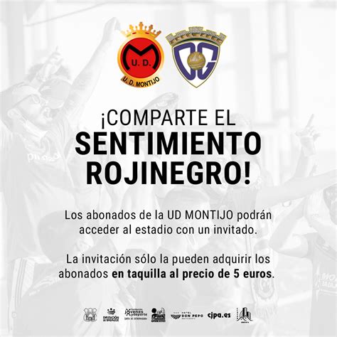 Comparte El Sentimiento Rojinegro Uni N Deportiva Montijo S A D