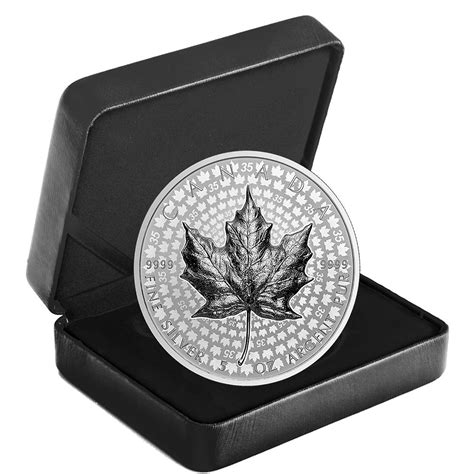 2023 Canada 5 Oz Silver 35th Anniversary SML Ultra High Relief Maple