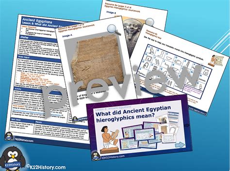 KS2History Ancient Egyptians Lesson Plans