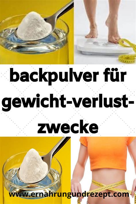 Backpulver F R Gewicht Verlust Zwecke Gesunde Ern Hrung Abnehmen