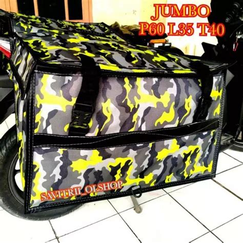 Jual WATERPROOF ARMY TAS KANDEK MOTOR ANTI AIR TAS KURIR TAS OBROK