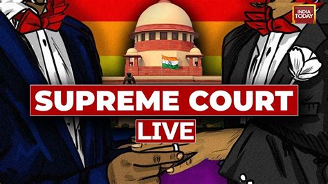 Supreme Court LIVE Supreme Court Same Sex Marriage Case Hearing SC