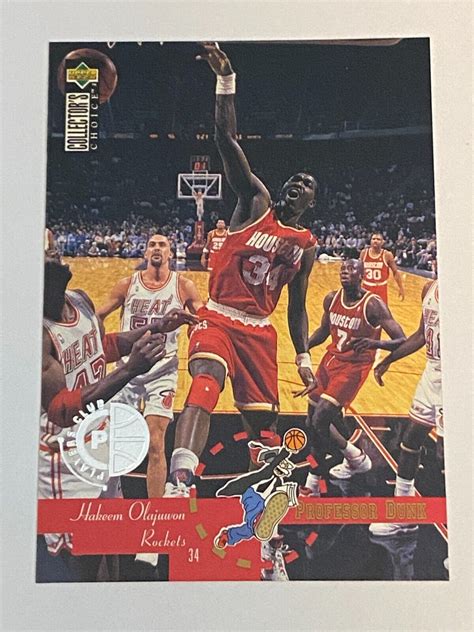 1995 96 Upper Deck Collector S Choice Player S Club 196 Hakeem