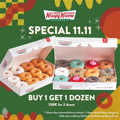 Promo Krispy Kreme Special Beli Lusin Gratis Lusin