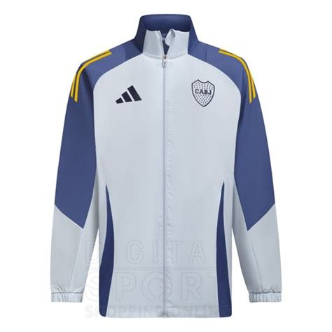 BUZO BOCA JUNIORS ALL WEATHER ADIDAS FUTBOL 78