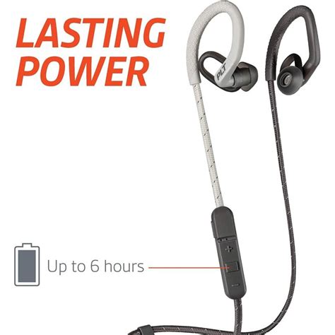 Plantronics Backbeat Fit 350 Auriculares Desportivos Bluetooth Cinzentos Pccomponentespt