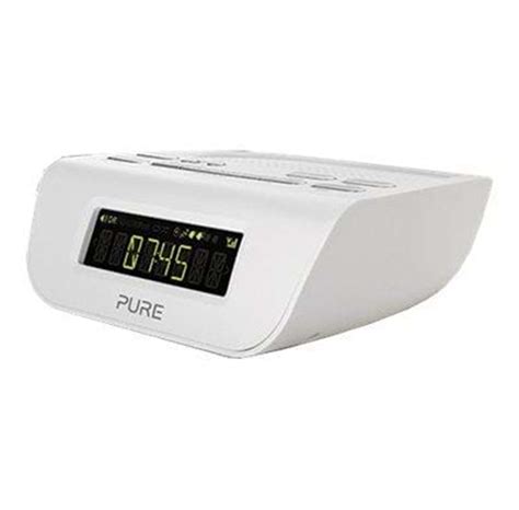 PURE Siesta Mi Series 2 DAB DAB FM Hvid Clock Radio Hvid