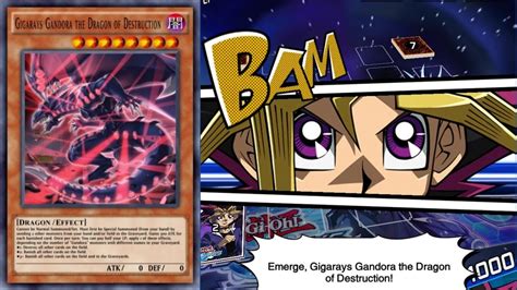 4 Card Gigarays Gandora The Dragon Of Destruction FTK Yu Gi Oh Duel