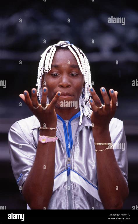 Venus Williams In London Stock Photo Alamy