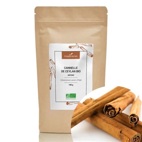 Cannelle de Ceylan BIO Bâtons entiers 100g Épice certifiée BIO