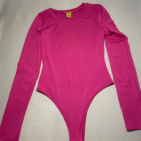 Pink Bodysuits 10 Each Very Comfy Material Size S Depop