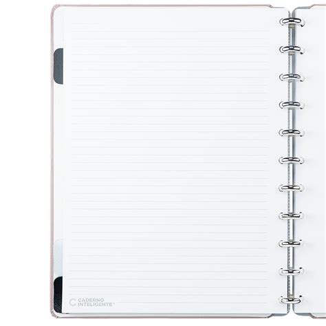 Caderno Inteligente Chic Nude Grande Organização Prática e Elegante