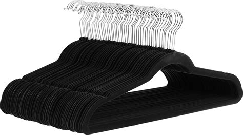 Amazon Simple Deluxe 50 Pack Velvet Hangers Non Slip Clothes