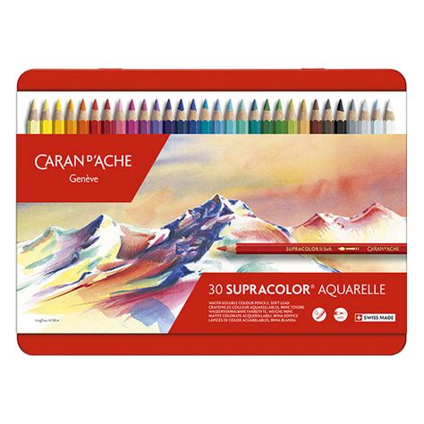 Crayon De Couleur Aquarellable Supracolor Bo Te M Tal Pi Ces