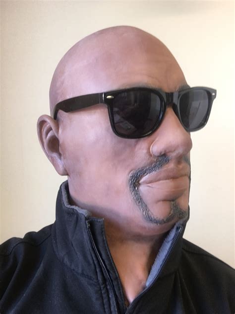 Realistic Black Man Male Latex Mask Disguise Halloween Fancy Etsy Canada