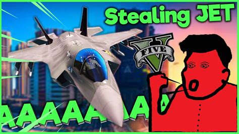 Stealing Jet From Military Base Gta Steal The Jet Rage Extreme