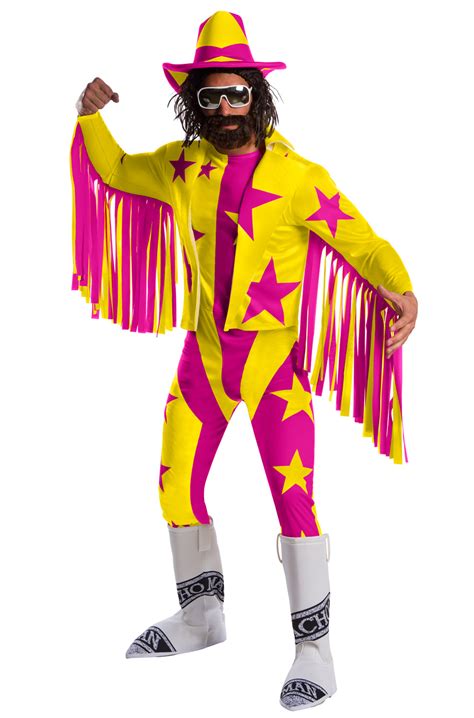 Deluxe Macho Man Randy Savage Adult Costume - PureCostumes.com