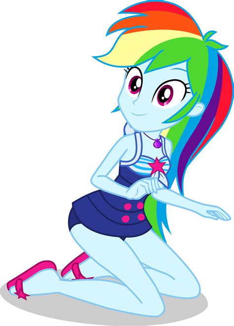 Rainbow Dash Eqg Swimsuit Swap Wsci Twi By Dustinwatsongkx On