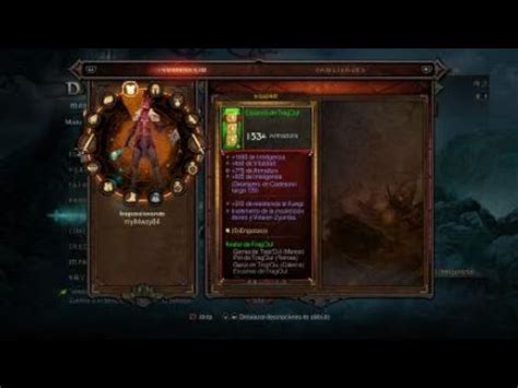 Diablo Reaper Of Souls Temporada Receta Pecho Trag Oul Primal