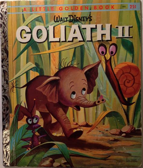 Goliath Ii Little Golden Book Disney Wiki Fandom Powered By Wikia