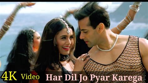 Har Dil Jo Pyar Karega Title K Video Song Salman Khan Rani