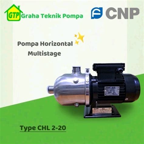 Jual Pompa Horizontal Multistage Pompa Booster Pompa Transfer CNP CHL 2