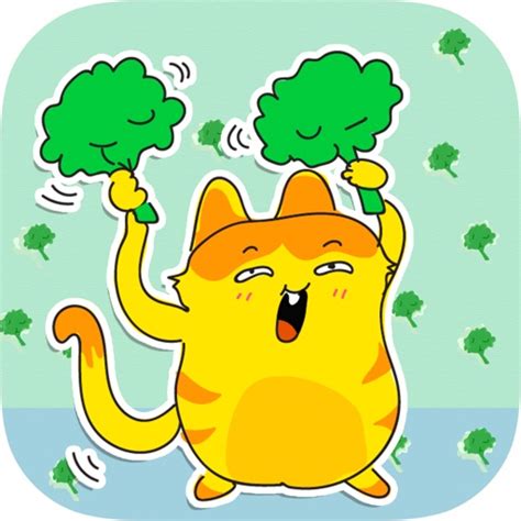 Funny Cat Emoji Stickers by Nguyen Van