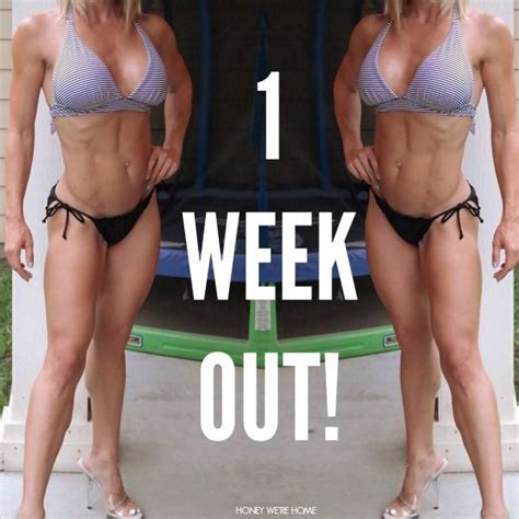 Weeks Out Bikini Competition Prep Blog The Final Hot Sex Picture