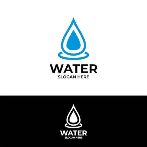 Premium Vector Water Logo Vector