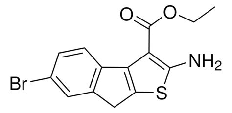 Ethyl 2 Amino 6 Bromo 8H Indeno 2 1 B Thiophene 3 Carboxylate