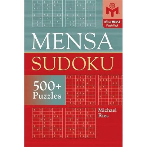 Mensa(r) Sudoku - By Michael Rios (paperback) : Target