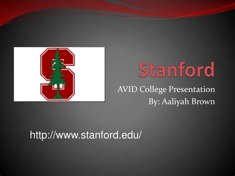 Stanford Powerpoint Template