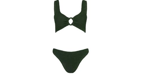 Hunza G Julia Bikini In Green Lyst