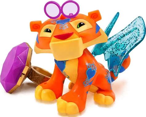 Animal Jam Lucky Lynx With Light Up Ring Figure Jazwares Toywiz