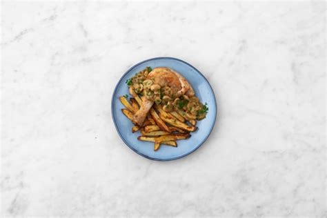 Poulet Frites Sauce Poulette Fa On Bistrot Recette Hellofresh