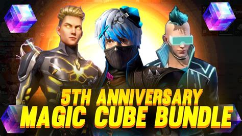 Th Anniversary Magic Cube Bundle Next Magic Cube Dress In Free Fire