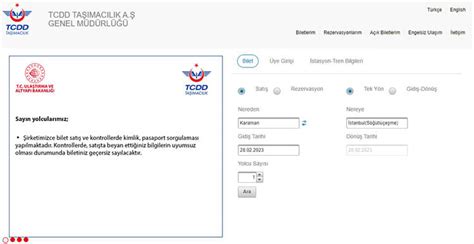 Karaman Stanbul Y Ksek H Zl Tren Bilet Fiyatlar Kamp Yerleri