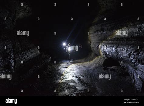 Ape Cave Lava Tube Ford Pinchot National Forest Washington State