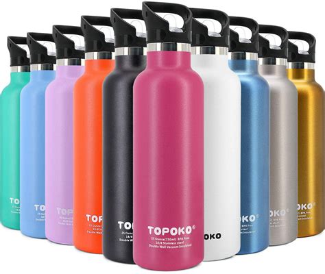 25 OZ Hydro Double Walled Wall Flask Stainless Steel Metal Water Bottle