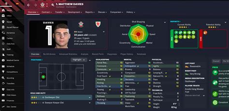 My Fm23 Player Of The Year — 5 Star Potential