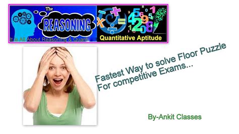 How To Solve Floor Based Puzzle In Reasoning Within 2 Minutes YouTube