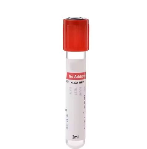 Medical Coagulant Tube For Serum Biochemical Blood Collection