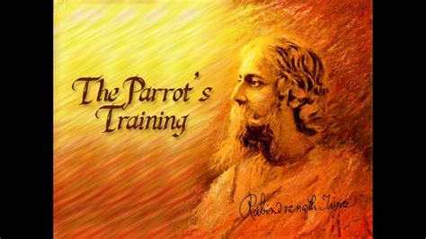 Tagore The Parrot S Training YouTube