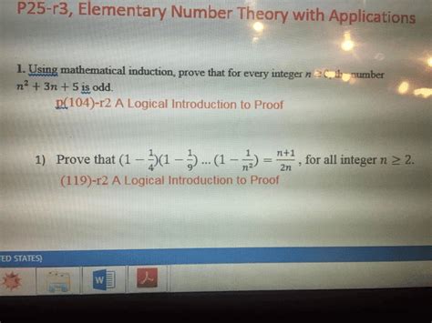 Real Analysis Second Principle Of Induction Yes