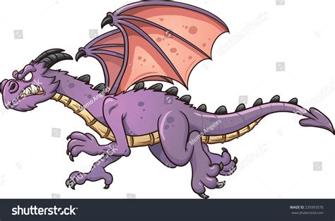 Scary Cartoon Dragon